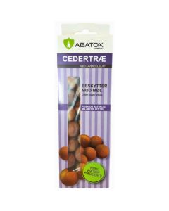 Cedertr&aelig; Kugler 24 stk. (Lavendel)
