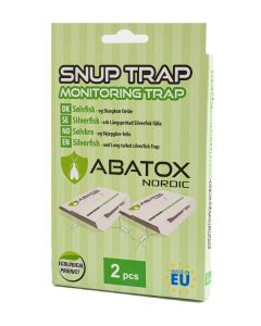 SNUP TRAP Sk&aelig;gkr&aelig; og S&oslash;lvfiskf&aelig;lde 2 stk. inkl. lokkemad