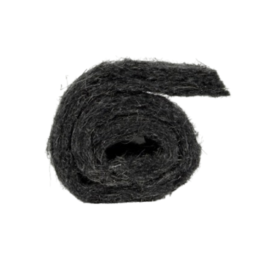 Rustfrit Ståluld L.50 cm x H. 5cm. x B. 2cm.(Gnaverstop)