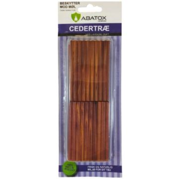 Cedertræ Blokke 4 stk. (Lavendel) | Abatox Nordic