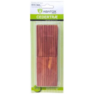 Cedertræ Blokke 4 stk. (Natural) | Abatox Nordic