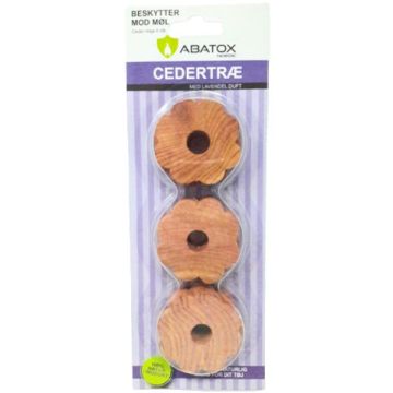 Cedertræ Ringe 6 stk (Lavendel)