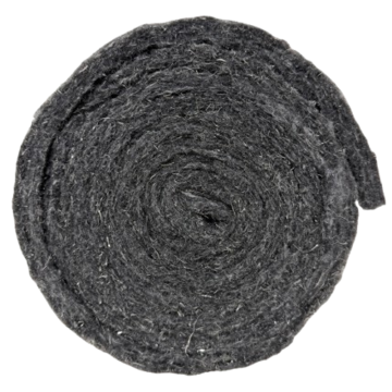 Rustfrit Ståluld - L.5 meter x H.10 cm. x B.2 cm.(Gnavestop)